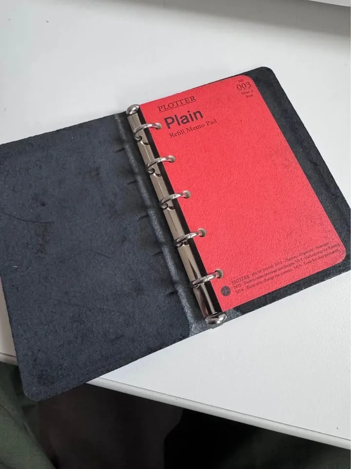 Plotter Travelers Leather Mini Notebook image indicator(3)