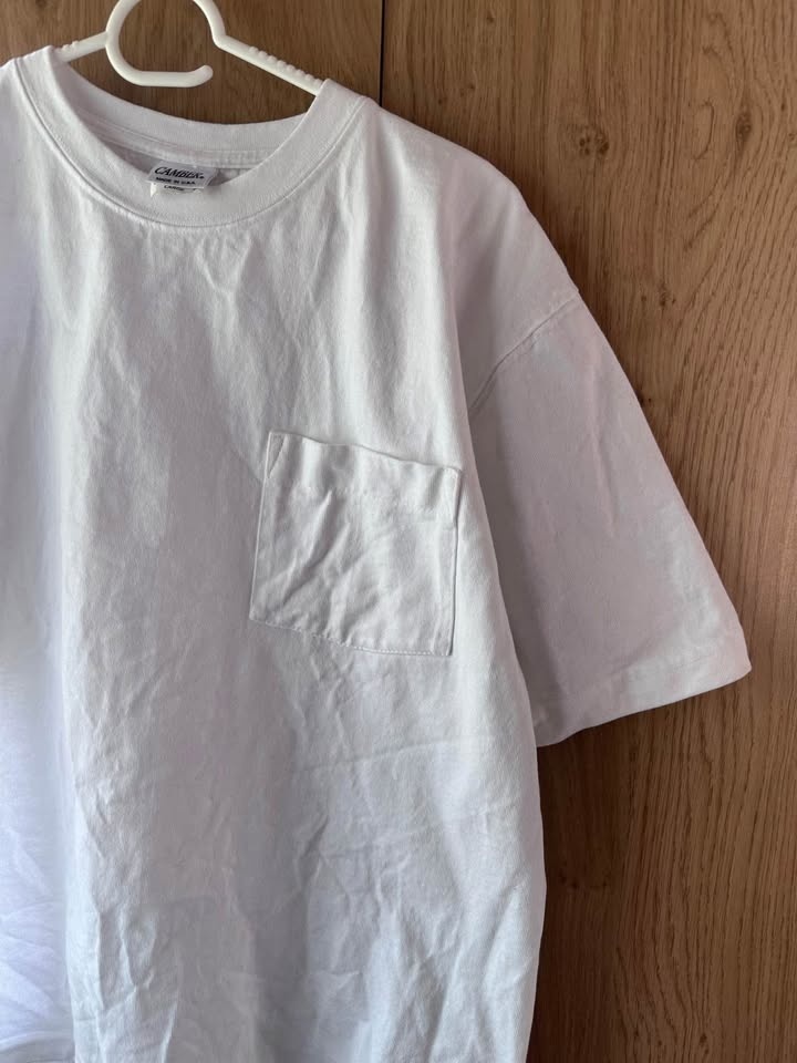 Camber Heavyweight White Tshirt size L - photo 4