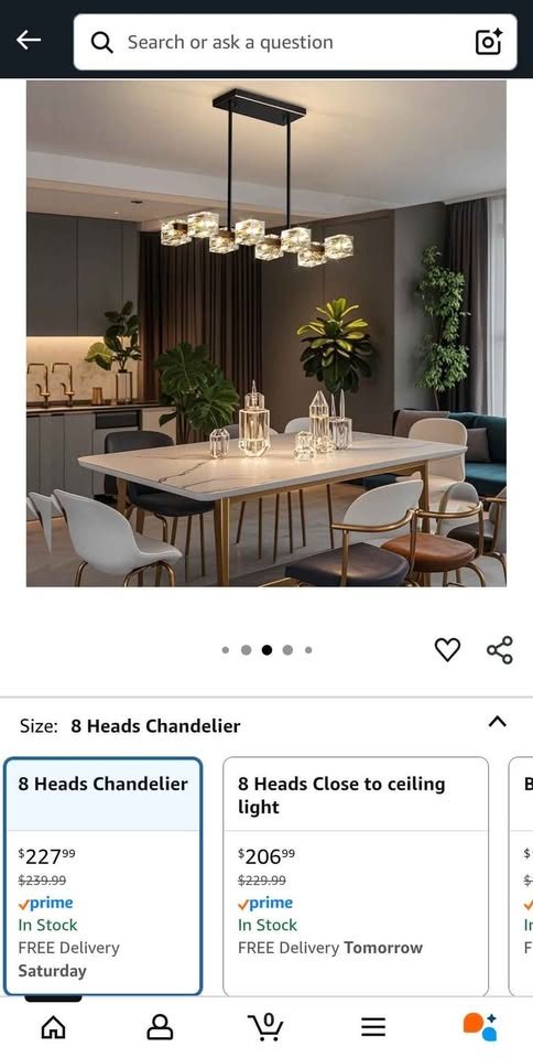 LIGJOY Modern Black Crystal Chandeliers - photo 2