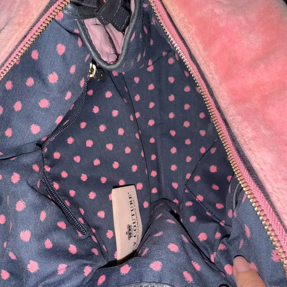 VINTAGE JUICY COUTURE DAYDREAMER BAG PINK - 2010s image indicator(3)