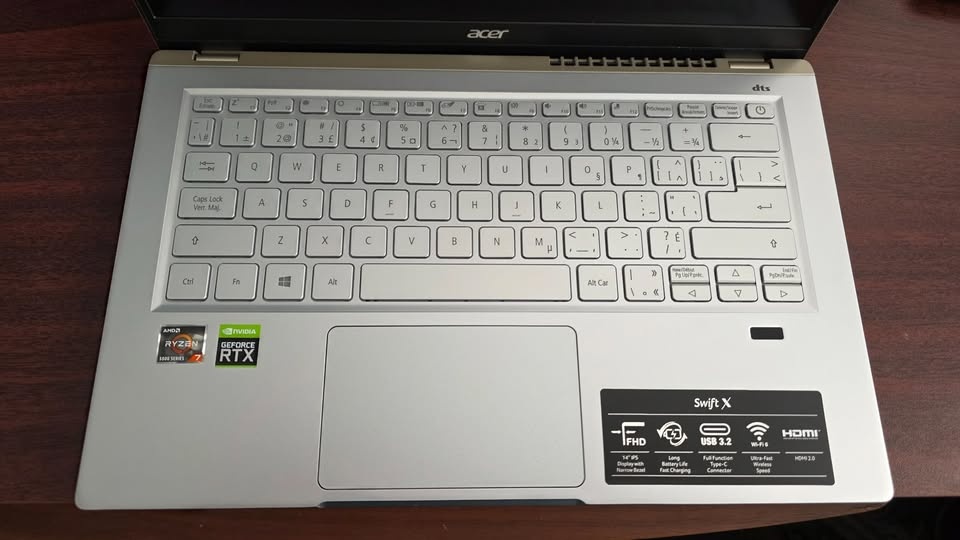 14in Acer Swift Laptop - RTX 3050 GPU - photo 4