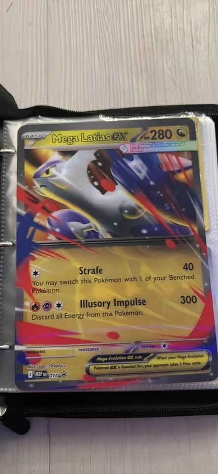 Filled Pokémon card binder+jumbo card image indicator(3)