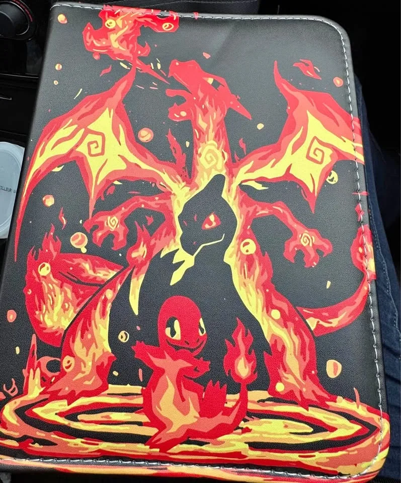 Filled Pokémon binder