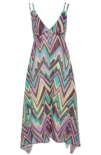 Missoni Dress Asymmetric Printed Cotton-Poplin NEW NWT image indicator(3)