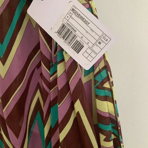 Missoni Dress Asymmetric Printed Cotton-Poplin NEW NWT image indicator(9)