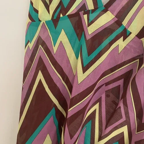 Missoni Dress Asymmetric Printed Cotton-Poplin NEW NWT image indicator(10)