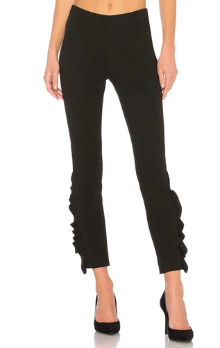 Iro Fholan Ponte Pants w/ Ruffled Trim NEW Size US 8 - photo 4