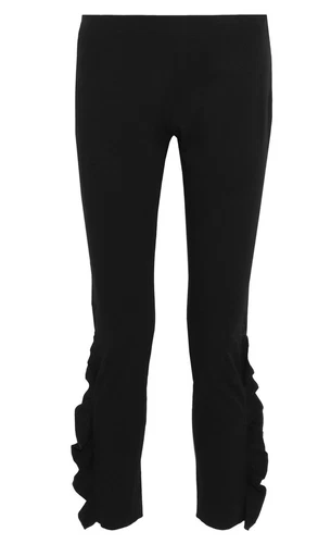 Iro Fholan Ponte Pants w/ Ruffled Trim NEW Size US 8 - photo 5
