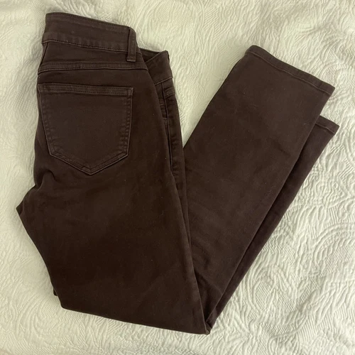 Closed Low Rise Straight Leg Brown Jeans Size 26 - photo 4