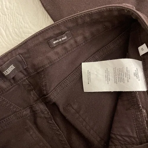 Closed Low Rise Straight Leg Brown Jeans Size 26 image indicator(6)