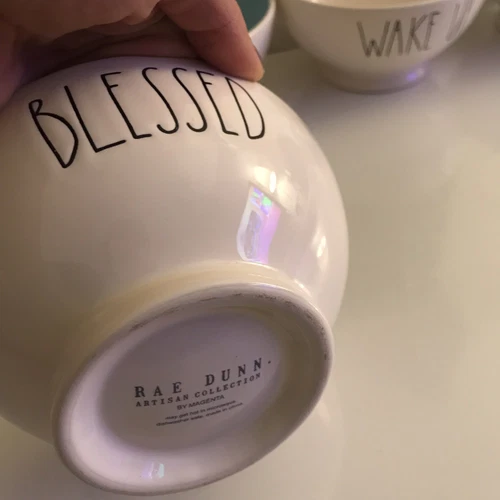 RAE DUNN Relax, Wake Up, Blessed Bowls - Price Per 1 - photo 4