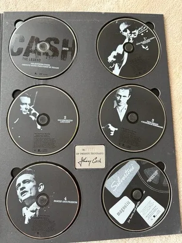 Cash: The Legend - Hardcover Book with 6 CD/DVD’s image indicator(5)