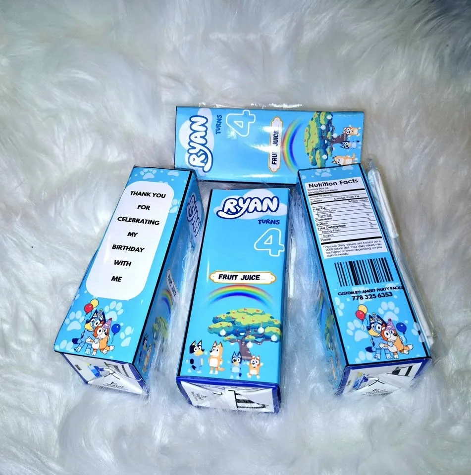 Personalized Juice Box|Customized Juice Box | Party Favors