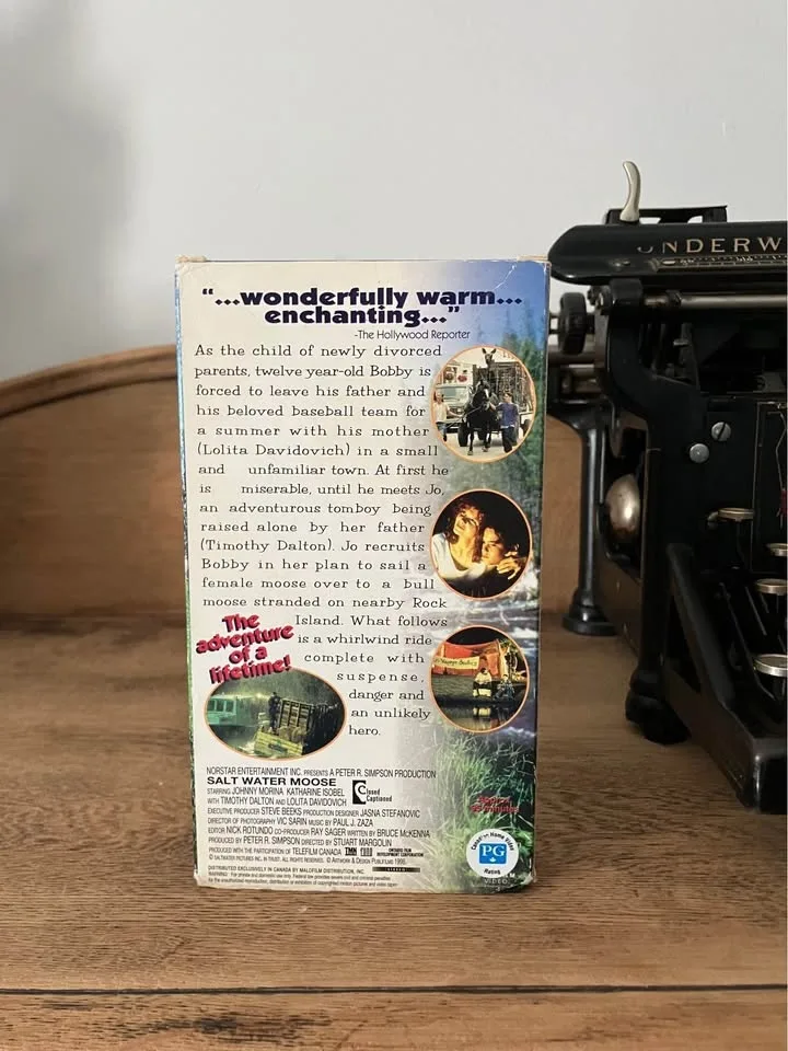 Saltwater Moose VHS VCR Video image indicator(2)