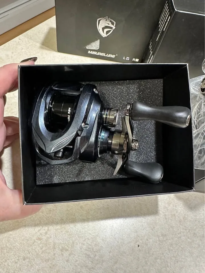 Frishing reel left handed image indicator(2)