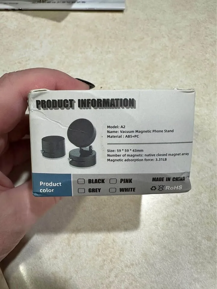 Magnetic phone holder