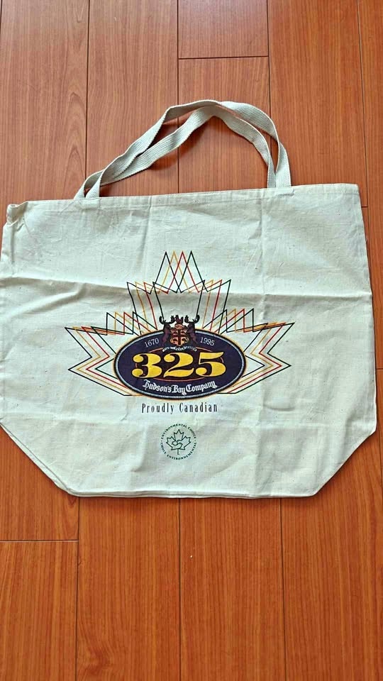 Collectible Hudson's Bay tote bag