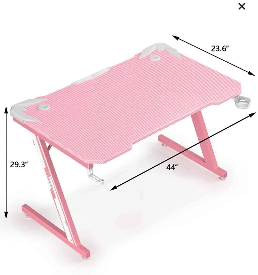 Pink desk