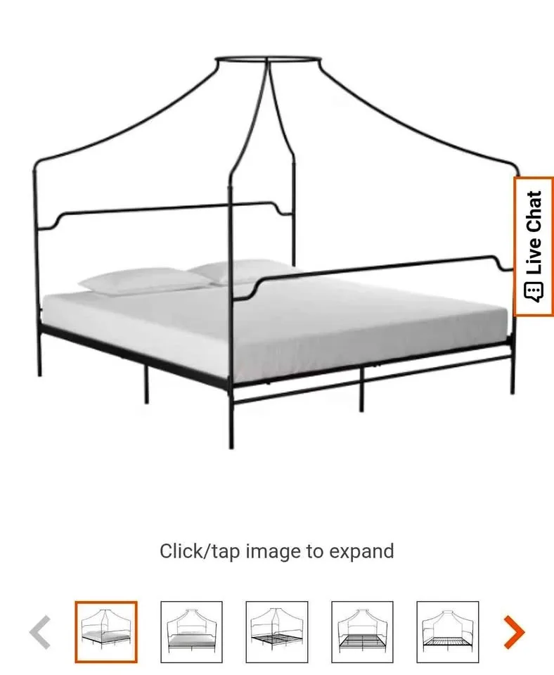 Double Canopy bed frame