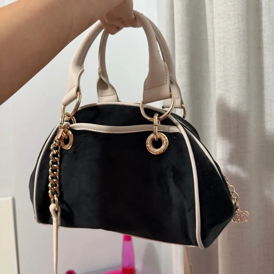 NEW Juicy Couture Handbag with crossbody and coin charm image indicator(3)