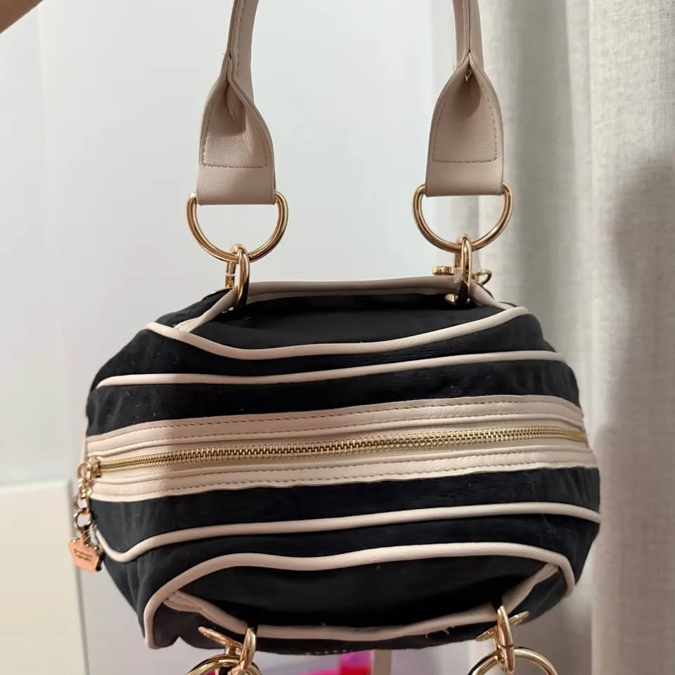 NEW Juicy Couture Handbag with crossbody and coin charm image indicator(5)