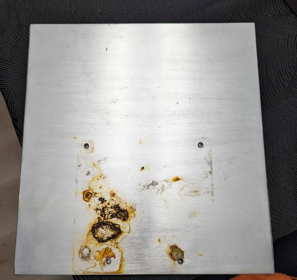 RARE FORD BUILT TOUGH PLAQUE - 10.5 X 10.5" SOLID ALUMINUM image indicator(3)