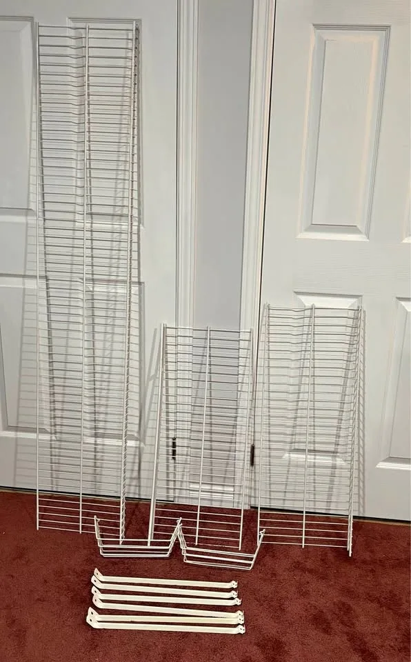 Heavy-Duty Wire Shelving Set – Great for Garage, Basement, or St