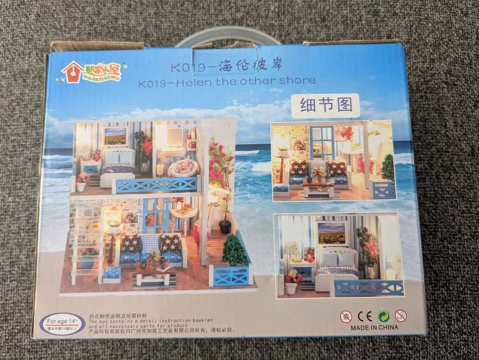 DIY MINIATURE HOUSE WITH LED LIGHTS image indicator(2)