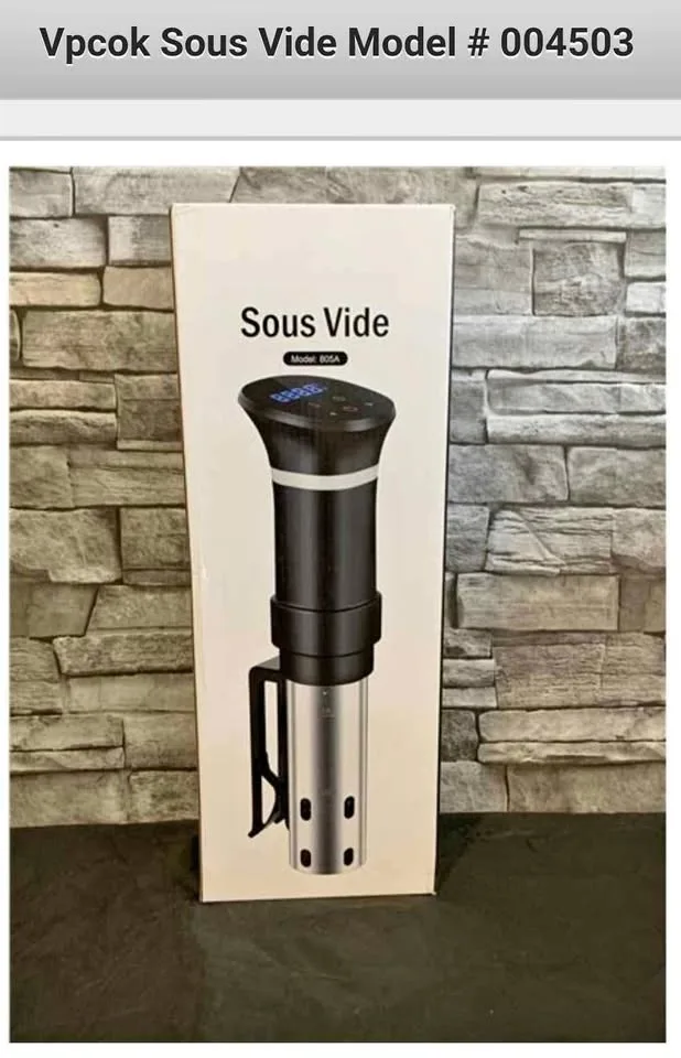 Brand new Vpcok sous vide immersion cooker