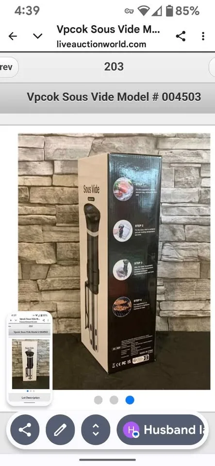 Brand new Vpcok sous vide immersion cooker image indicator(2)