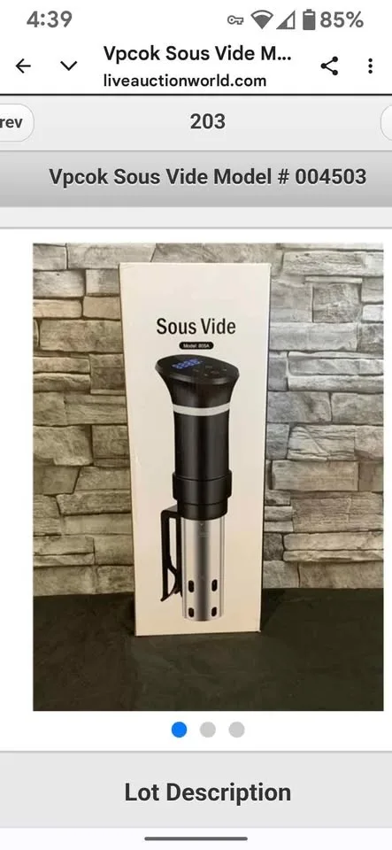 Brand new Vpcok sous vide immersion cooker image indicator(3)