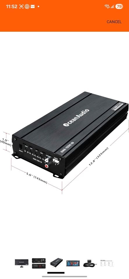 New OceanAudio Amplifier with Remote Subwoofer Control - photo 3