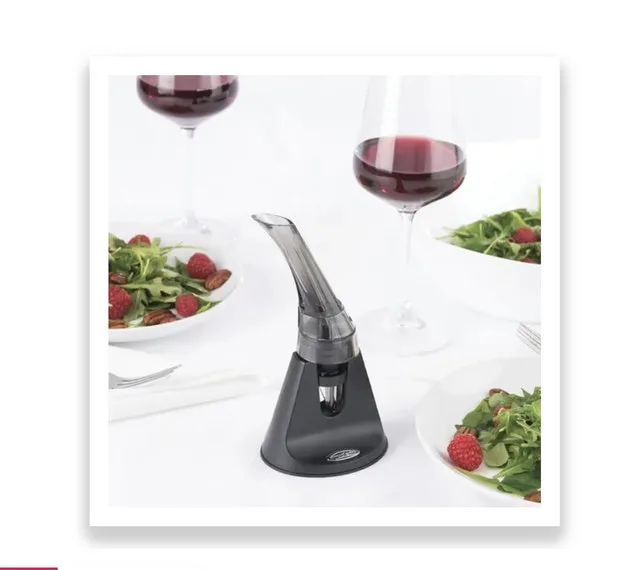 Aroma Trudeau Wine Aerator with base image indicator(2)