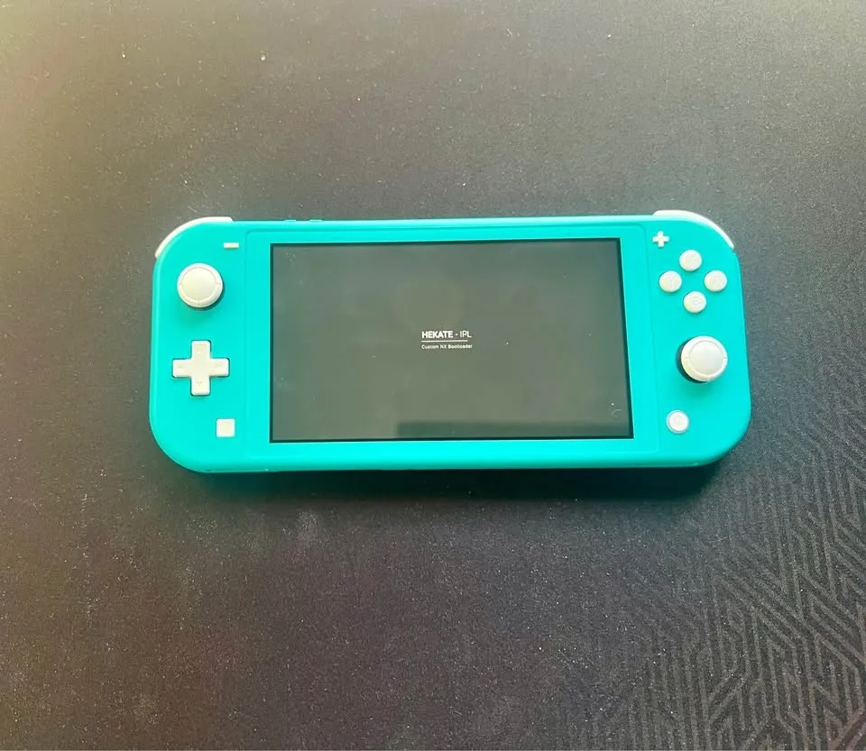 Mod chipped switch lite with 128 gb sd card image indicator(3)