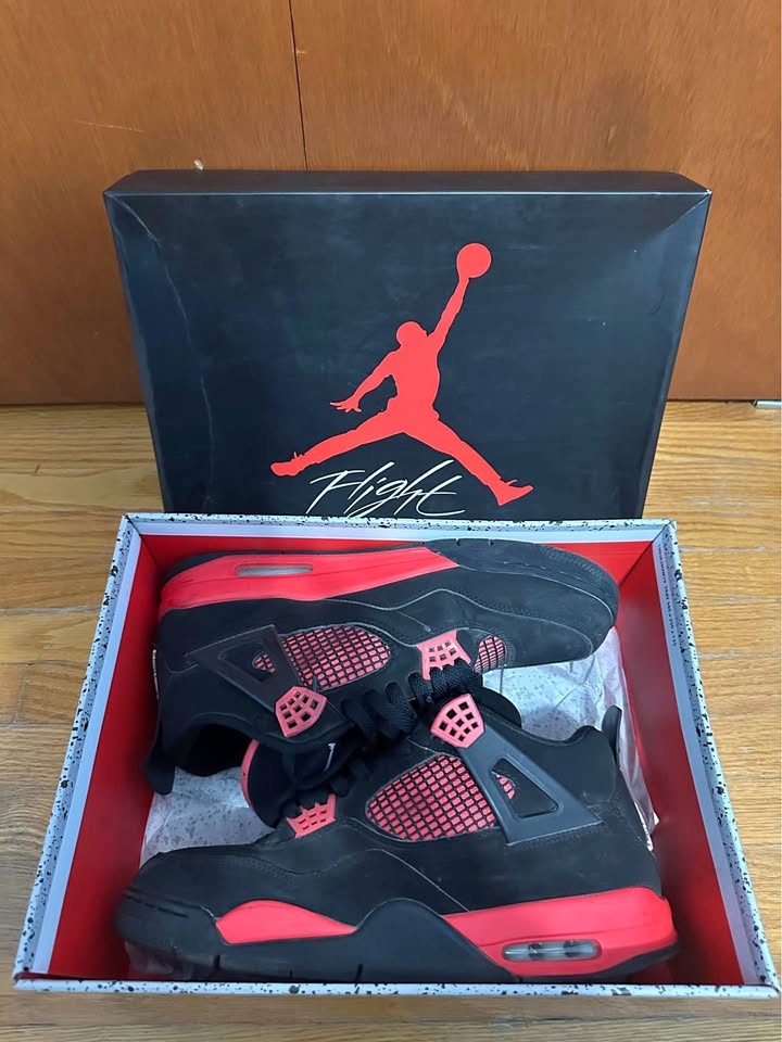Jordan 4 Red Thunder