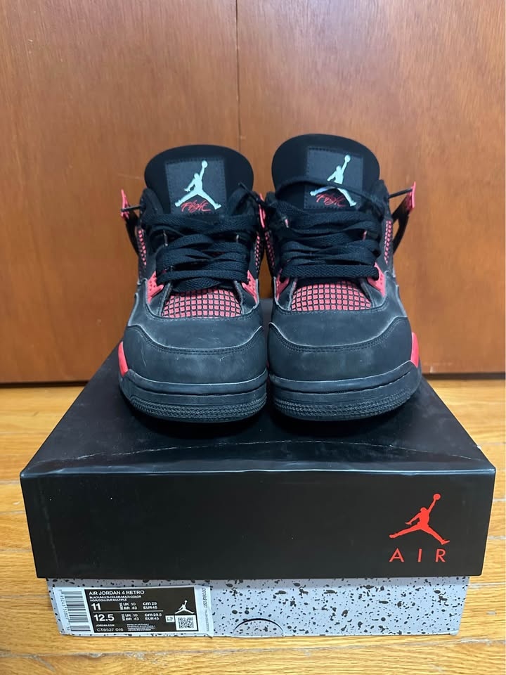 Jordan 4 Red Thunder - photo 3