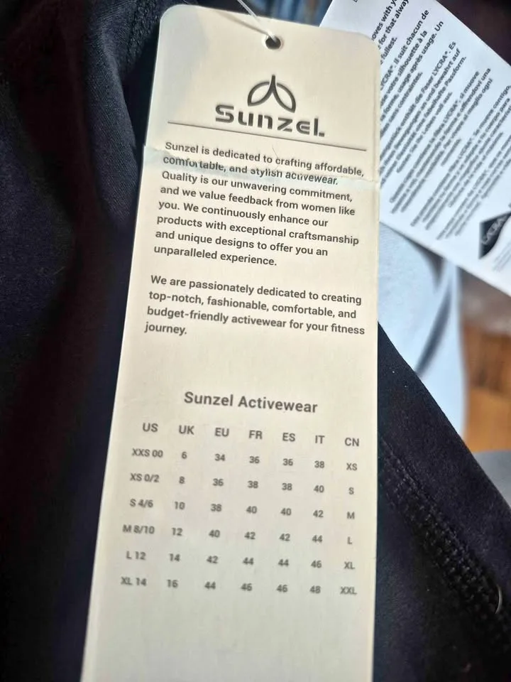 yoga pants sunzel