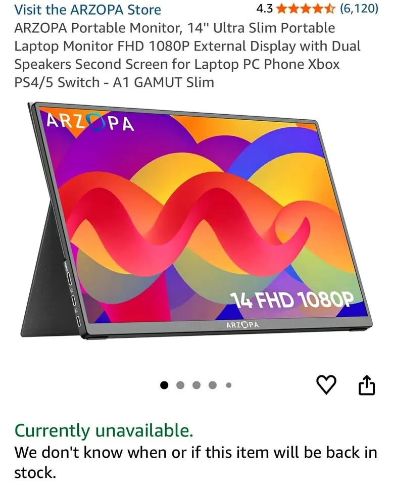 SCREEN EXTENDER USB C - BRAND NEW