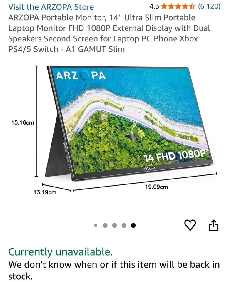 SCREEN EXTENDER USB C - BRAND NEW image indicator(3)