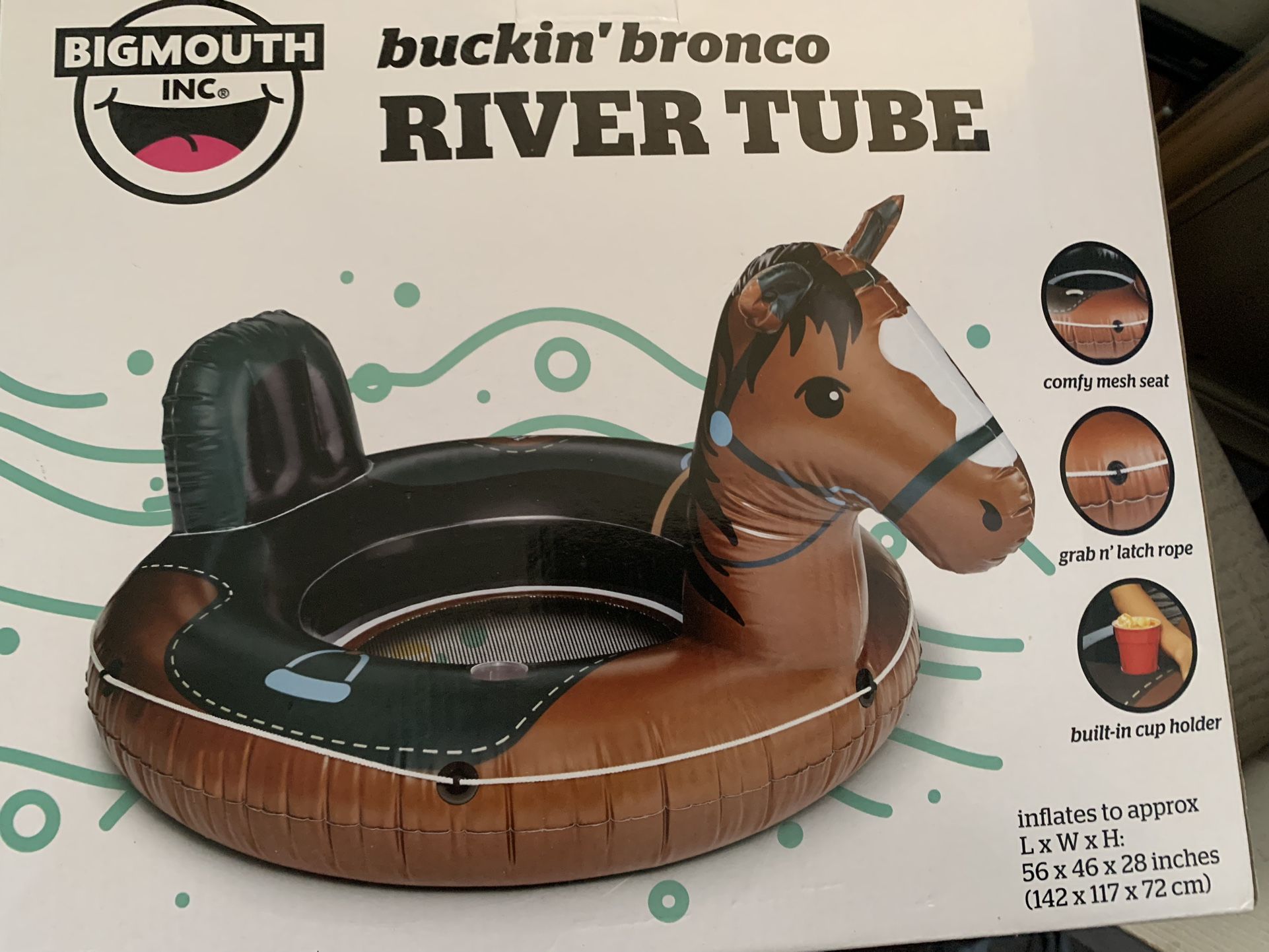 Buckin’ Bronco River Tube Swim