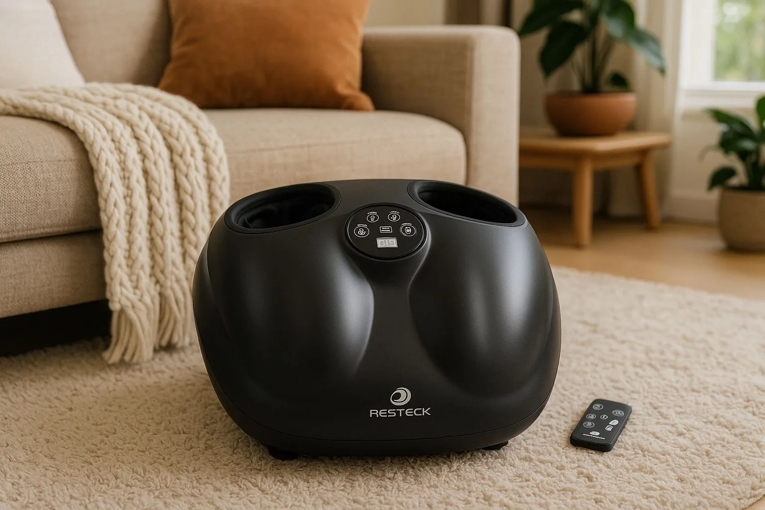 Resteck Foot Massager with Heat - Excellent Cond. image indicator(4)