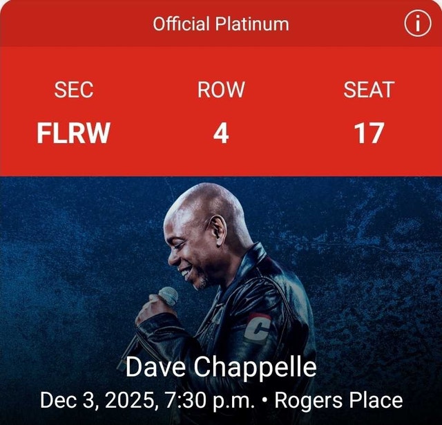 Dave Chappelle Tickets