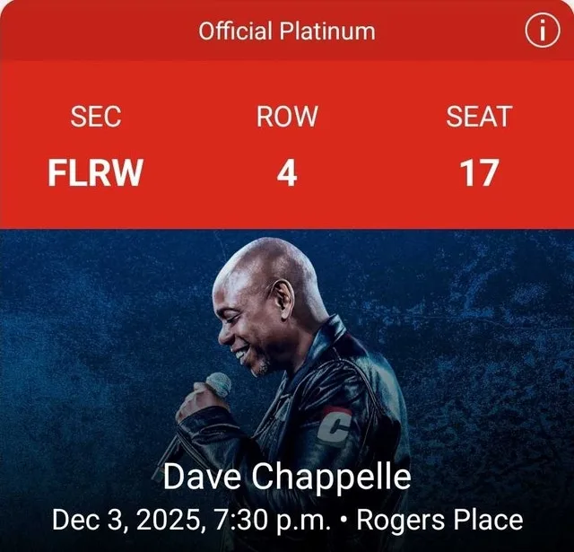 Dave Chappelle Tickets