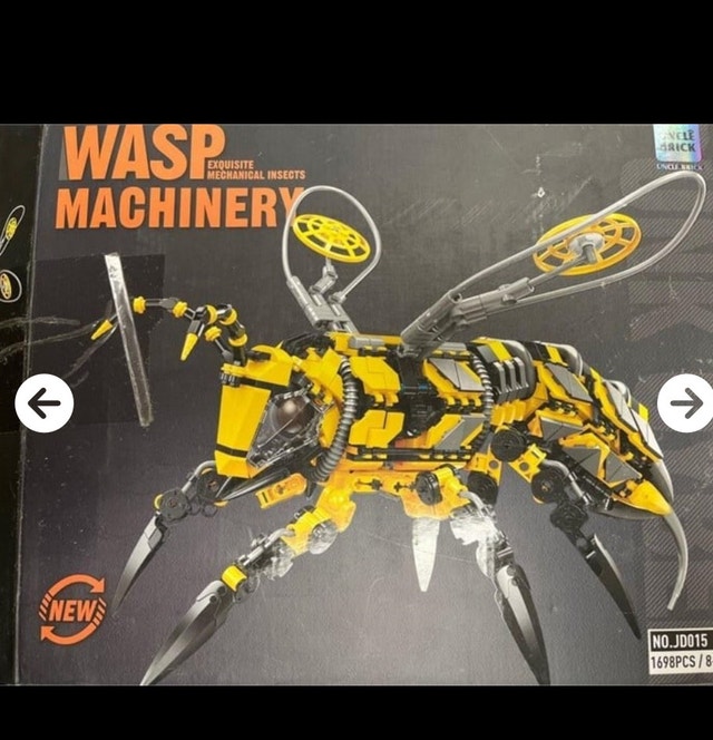 Wasp Machinery Mechanical Insects