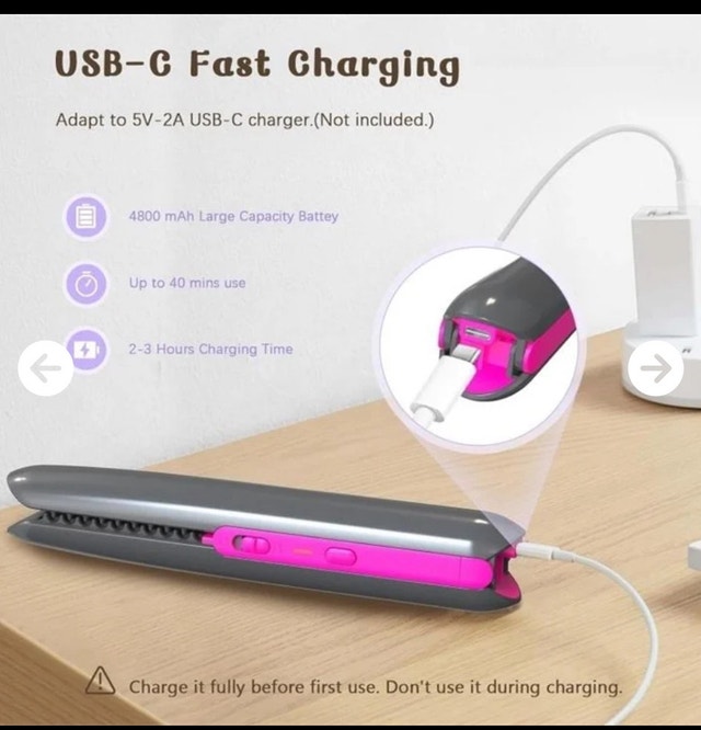 2-in-1 Hair Straightener - photo 2