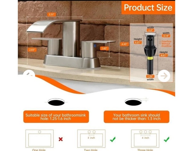 Waterfall Bathroom Faucet - photo 2