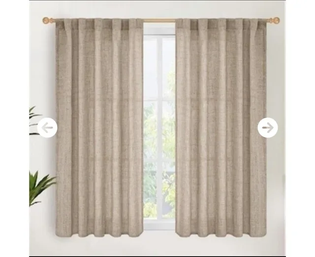 YoungsTex Oatmeal Curtains