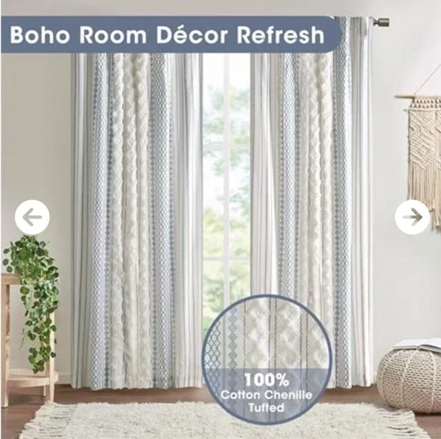 INK+IVY Boho Curtain