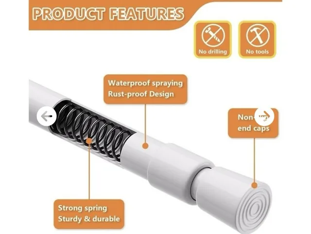 KXLIFE Curtain Rod image indicator(2)
