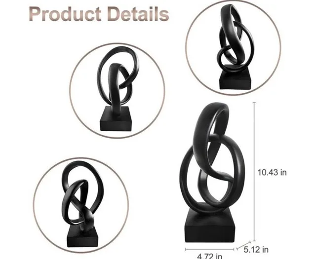 Black Abstract Sculpture image indicator(4)